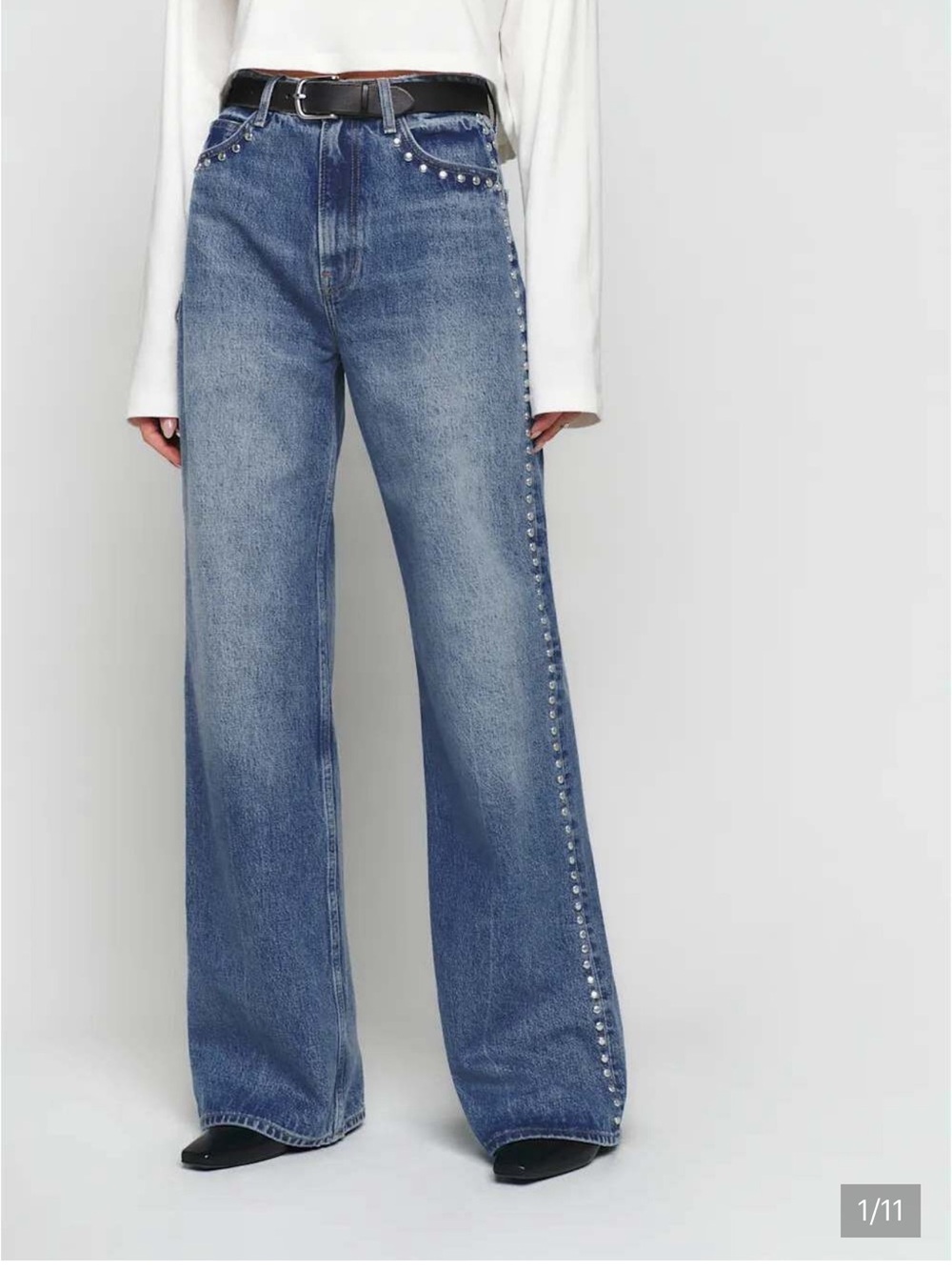 Cary High Rise Slouchy Wide Leg Jeans